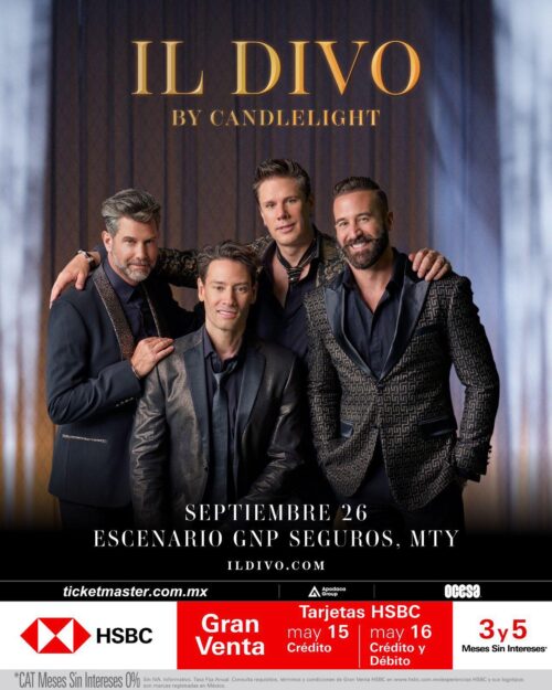 IL DIVO MONTERREY 2025 ESCENARIO GNP SEGUROS