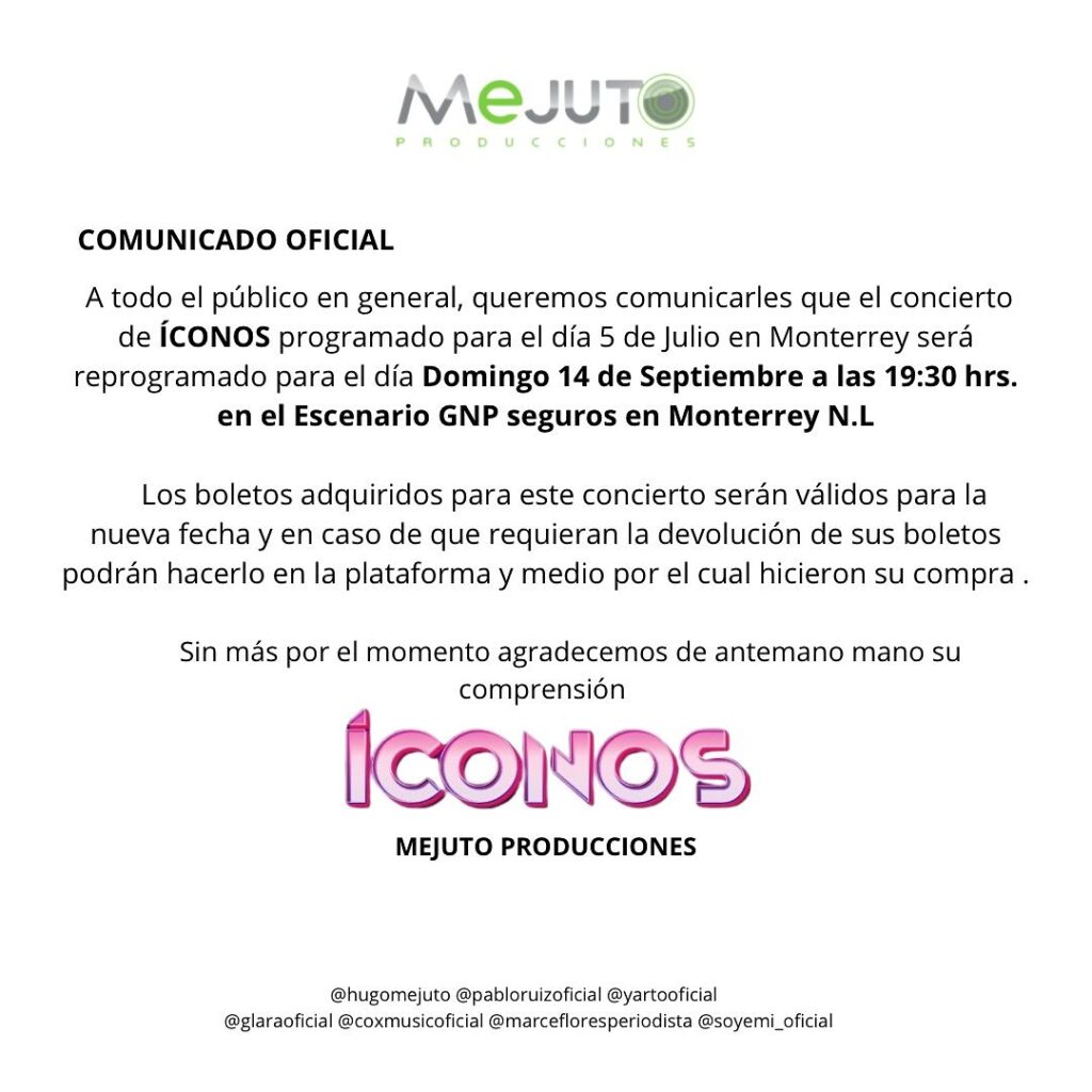 ICONOS MONTERREY 2025 ESCENARIO GNP SEGUROS