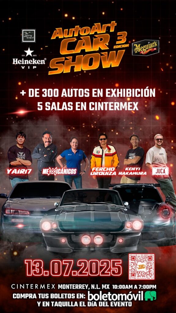 AUTOART CAR SHOW 2025 MONTERREY CINTERMEX