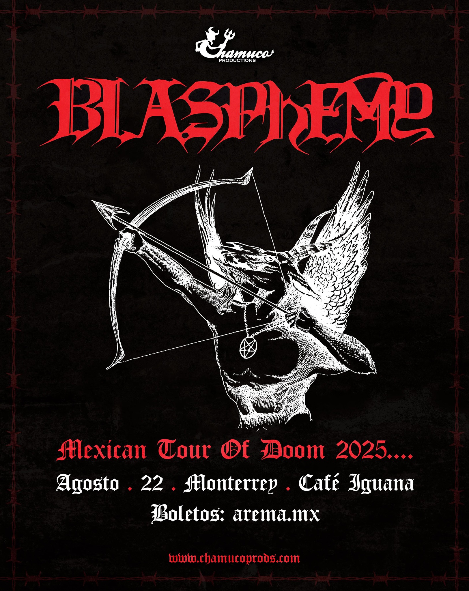 BLASPHEMY MONTERREY 2025 CAFÉ IGUANA