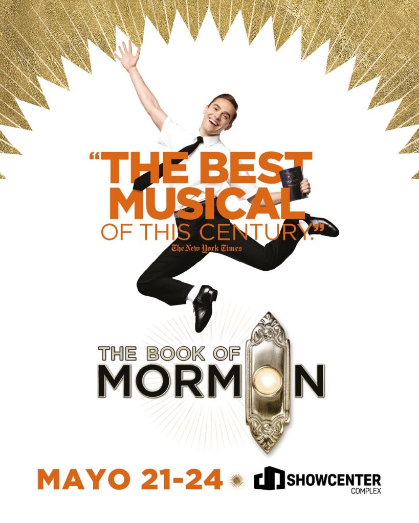 THE BOOK OF MORMON MONTERREY 2026 SHOWCENTER COMPLEX