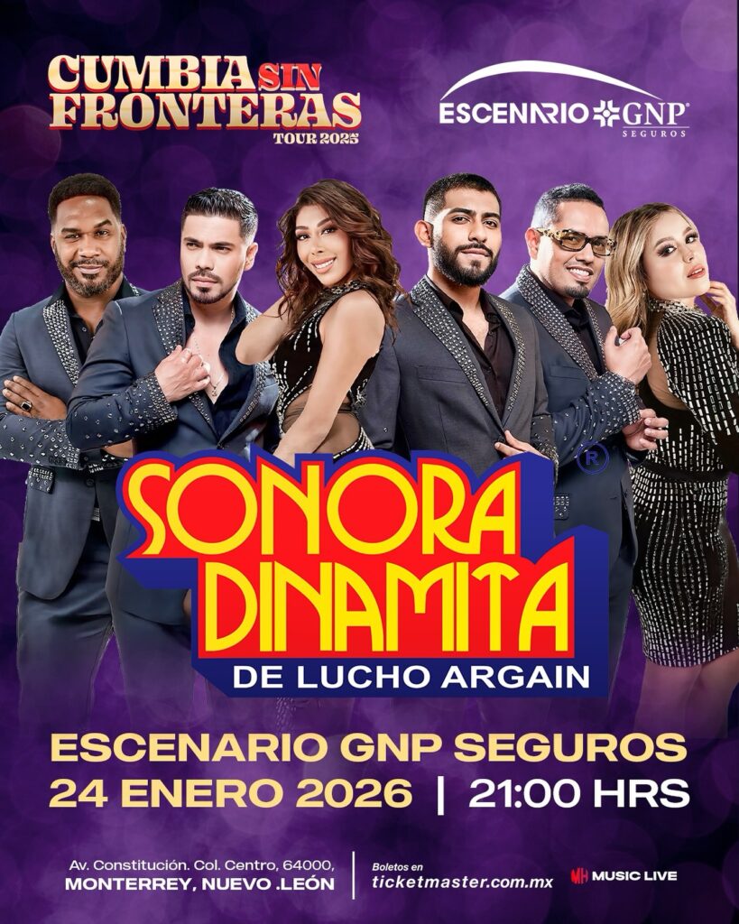 SONORA DINAMITA MONTERREY 2026 ESCENARIO GNP SEGUROS