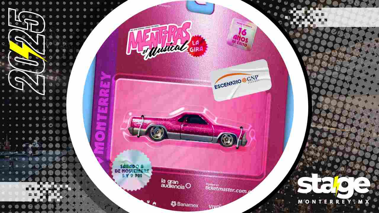 MENTIRAS EL MUSICAL MONTERREY 2025 ESCENARIO GNP SEGUROS