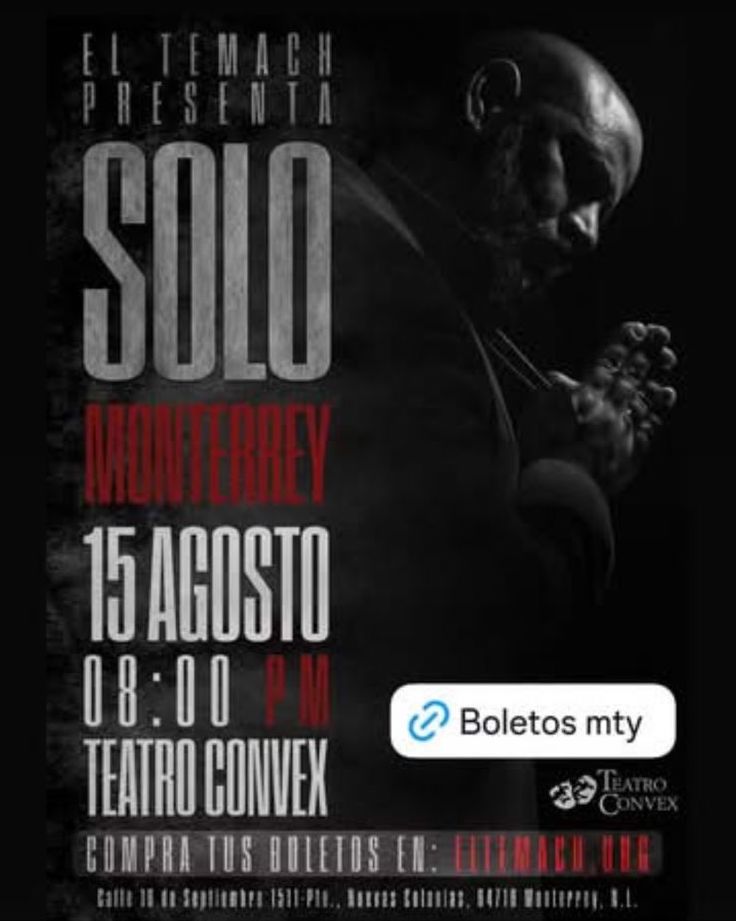 EL TEMACH MONTERREY 2025 TEATRO CONVEX