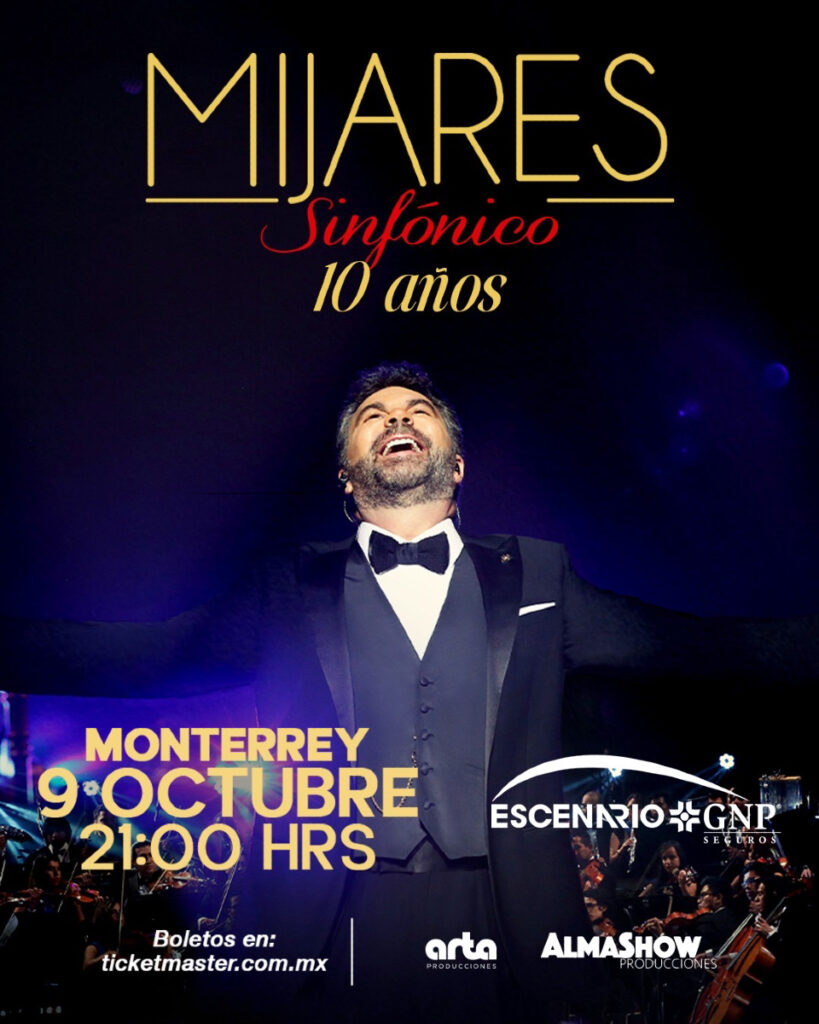 MIJARES SINFÓNICO MONTERREY 2025 ESCENARIO GNP SEGUROS
