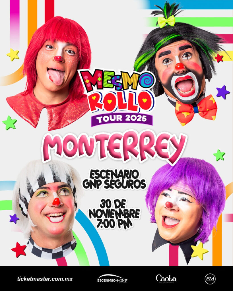 LOS MESMOS SHOW MONTERREY 2025 ESCENARIO GNP SEGUROS