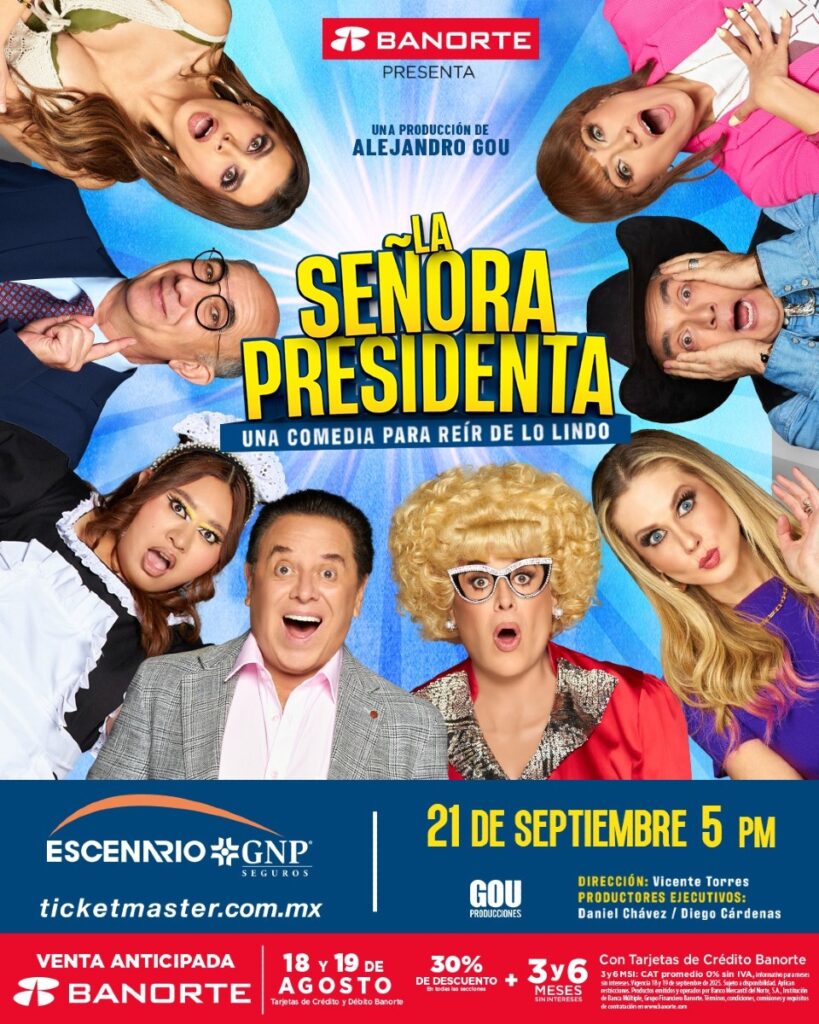 LA SEÑORA PRESIDENTA MONTERREY 2025 ESCENARIO GNP SEGUROS
