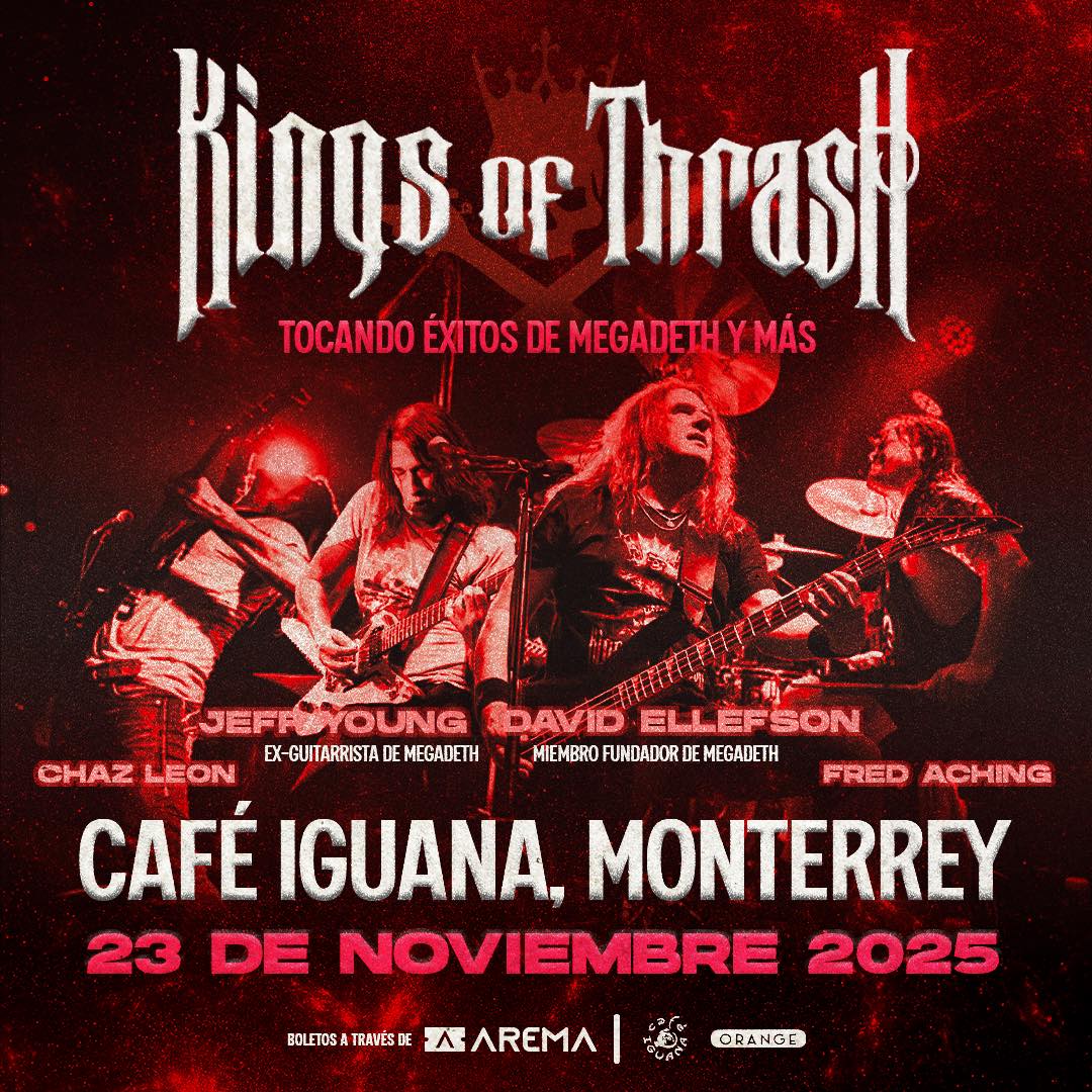 KINGS OF THRASH MONTERREY 2025 CAFÉ IGUANA