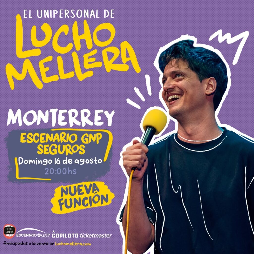 LUCHO MELLERA MONTERREY 2026 ESCENARIO GNP SEGUROS