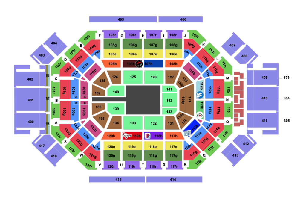 MAPA ARENA MONTERREY
