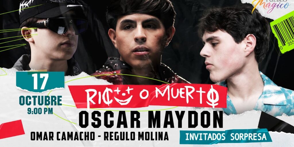 OSCAR MAYDON FESTIVAL VIVE MÉXICO 2026 SANTIAGO NL
