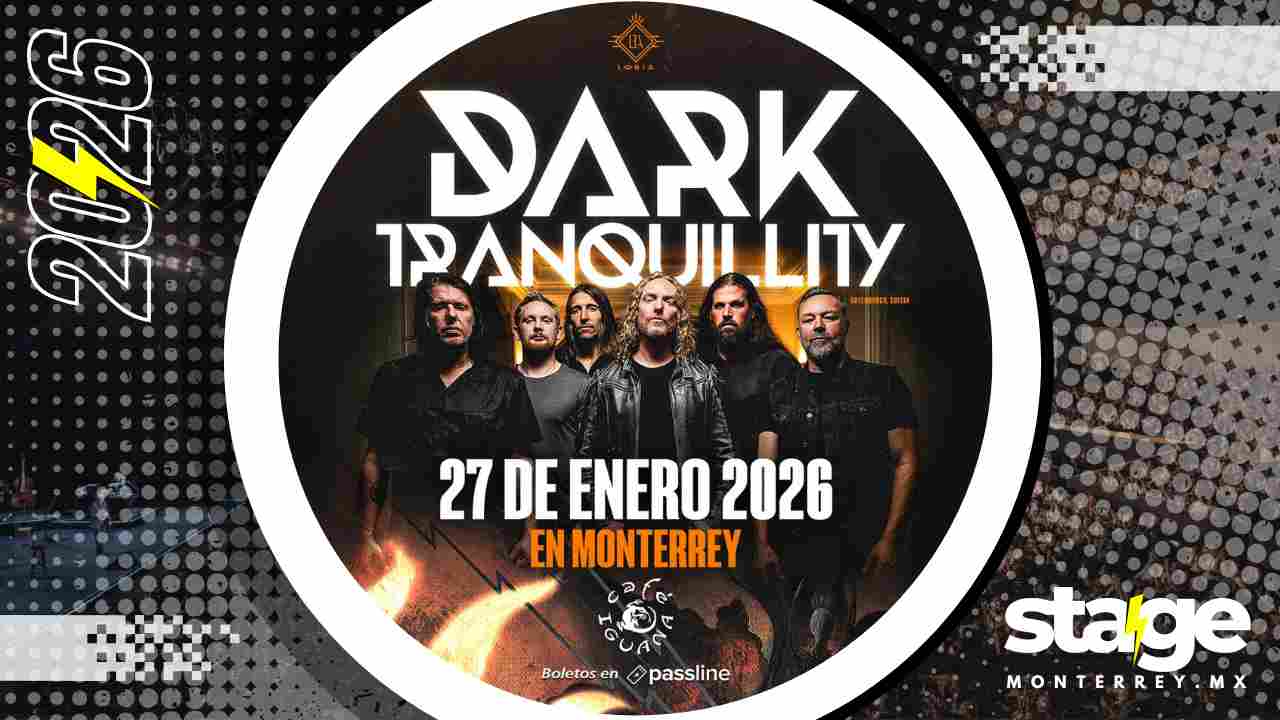 DARK TRANQUILLITY MONTERREY 2026 CAFÉ IGUANA
