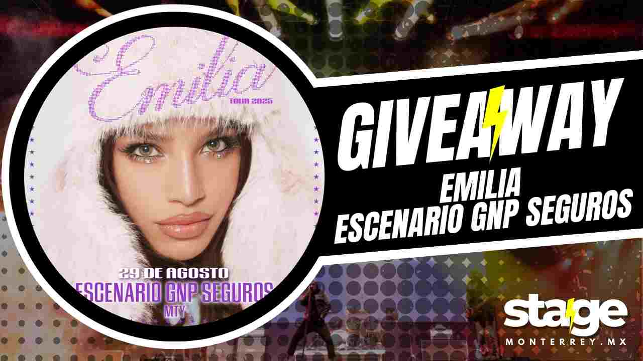 EMILIA EN ESCENARIO GNP SEGUROS 2025 GIVEAWAY