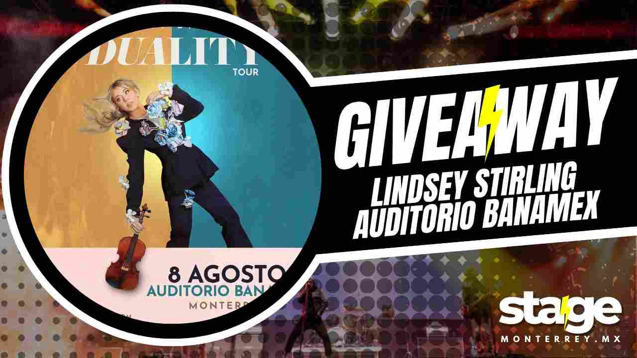 LINDSEY STIRLING EN AUDITORIO BANAMEX 2025 GIVEAWAY