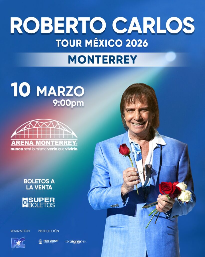 ROBERTO CARLOS MONTERREY 2026 ARENA MONTERREY