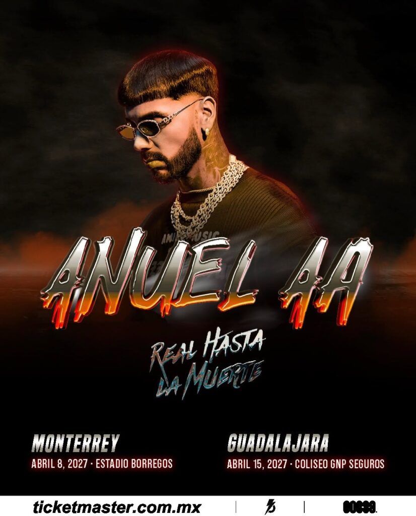 ANUEL AA MONTERREY 2027 ESTADIO BORREGOS