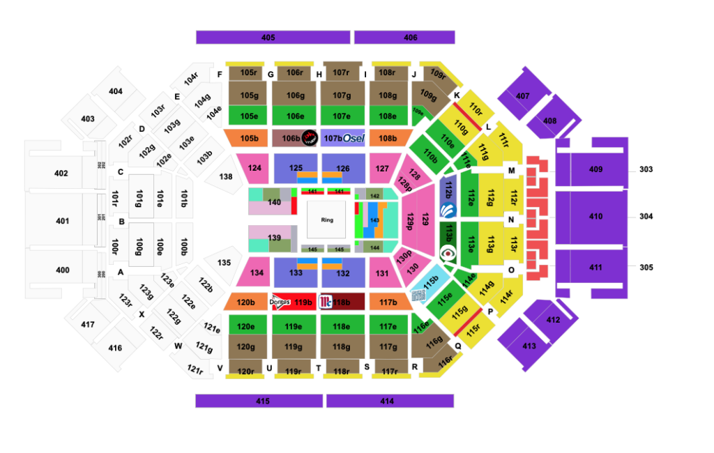 MAPA WWE MÉXICO LIVE TOUR MONTERREY 2026 ARENA MONTERREY
