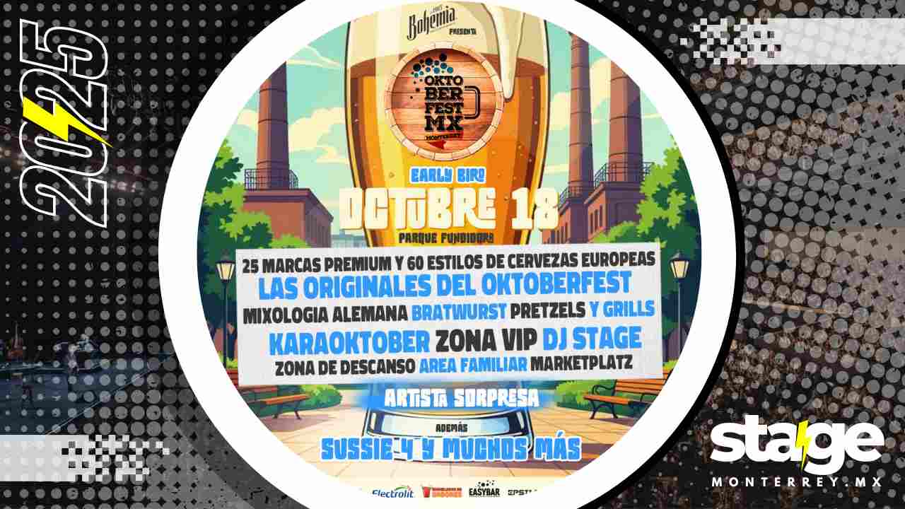 OKTOBERFEST MONTERREY 2025 PARQUE FUNDIDORA