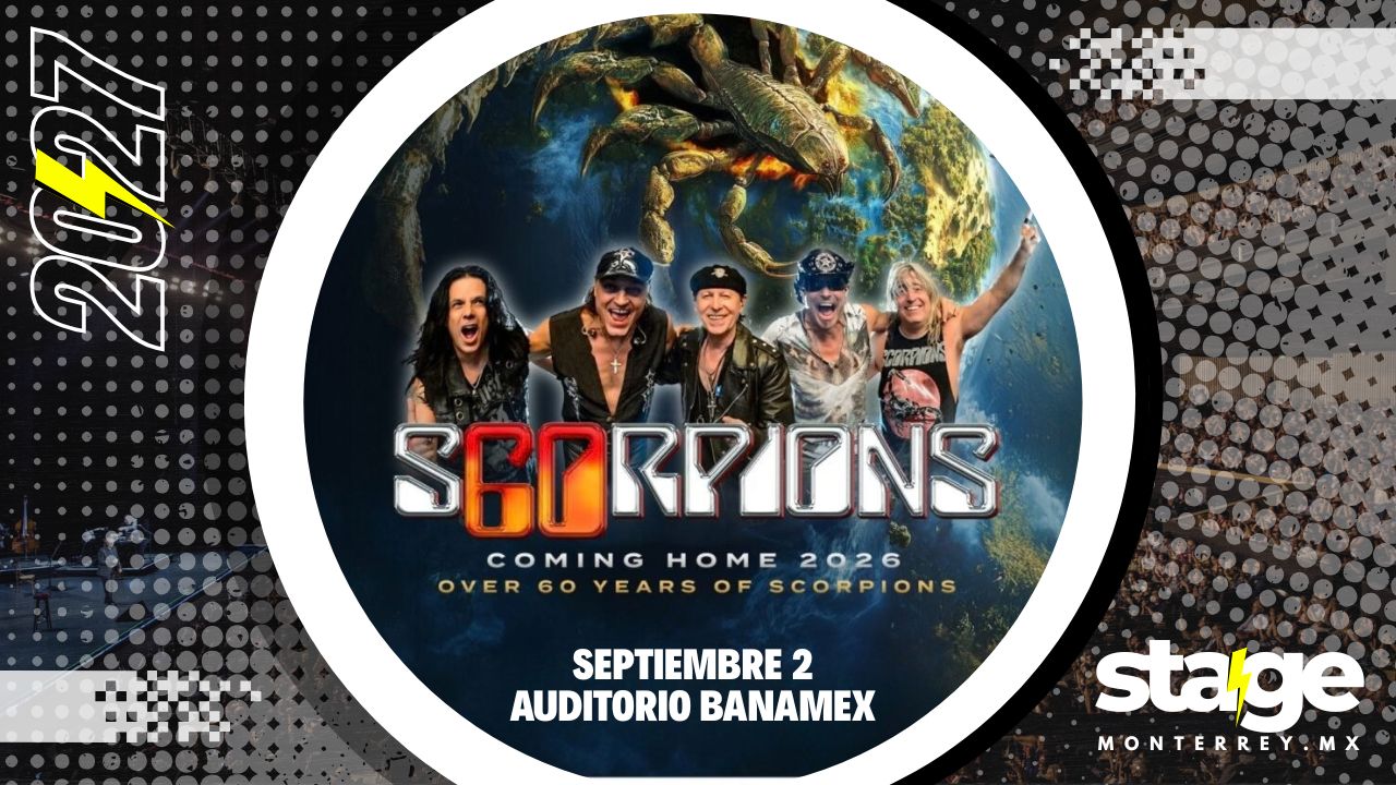 SCORPIONS MONTERREY 2027 AUDITORIO BANAMEX