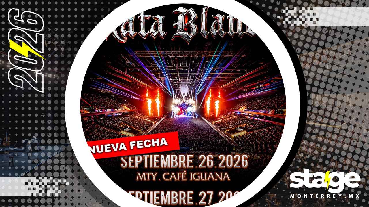RATA BLANCA MONTERREY 2026 CAFÉ IGUANA