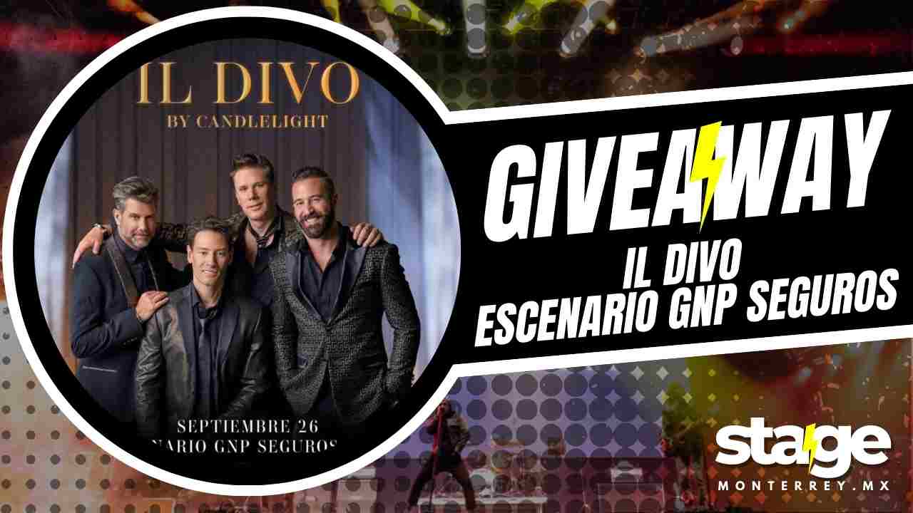 IL DIVO EN ESCENARIO GNP SEGUROS 2025 GIVEAWAY