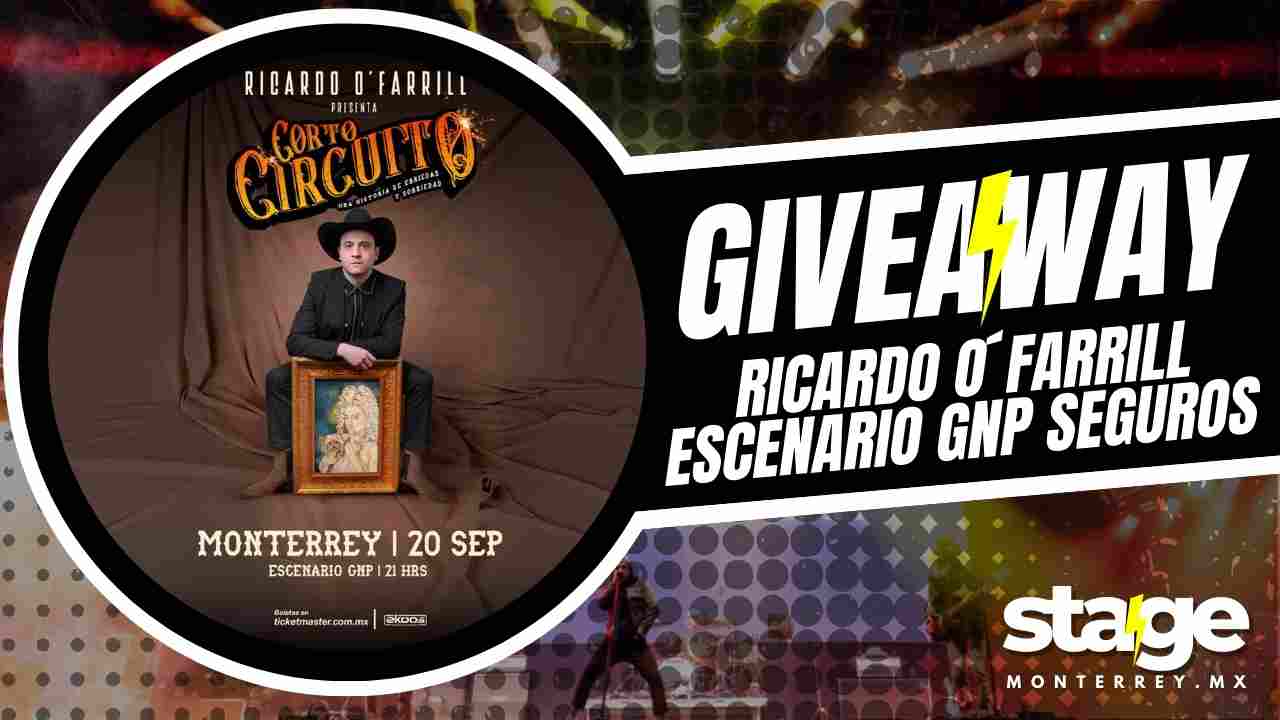 RICARDO OFARRILL EN ESCENARIO GNP SEGUROS 2025 GIVEAWAY