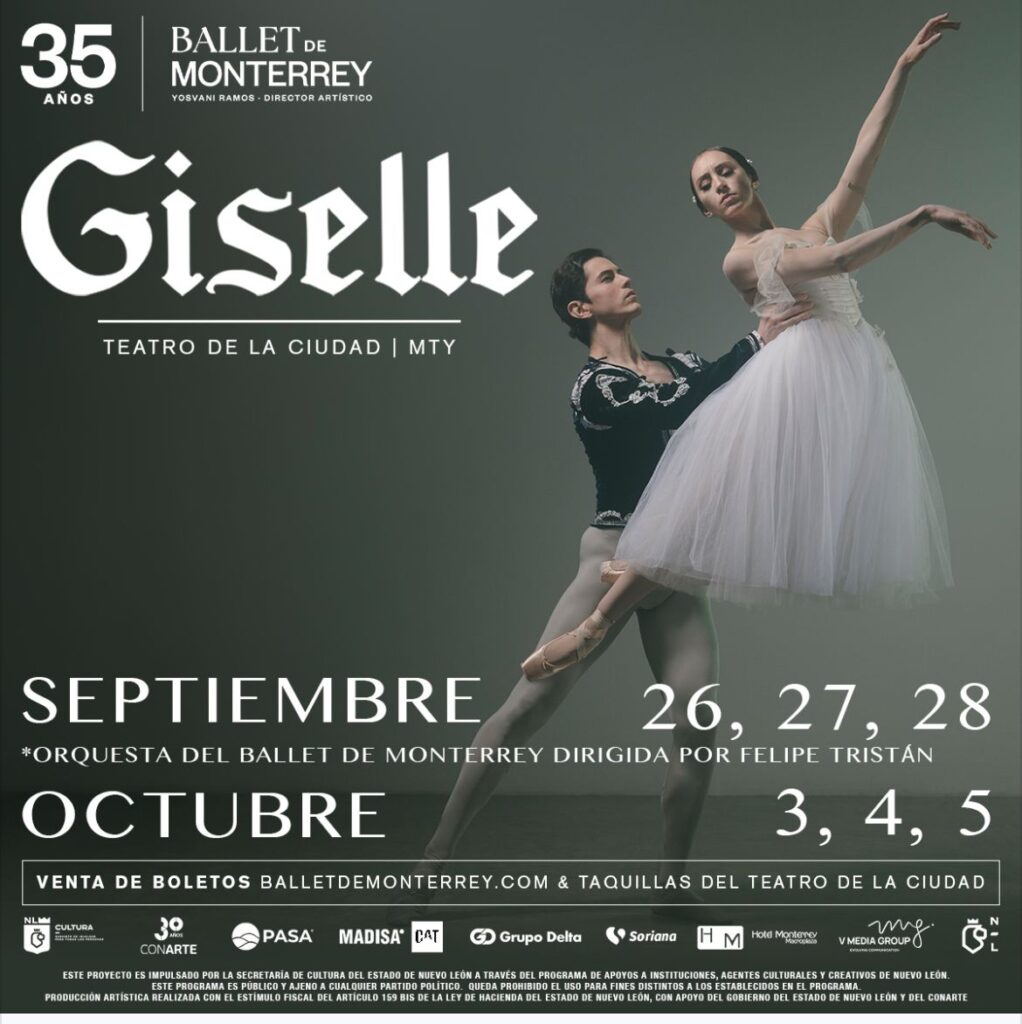 GISELLE BALLET DE MONTERREY 2025 TEATRO DE LA CIUDAD