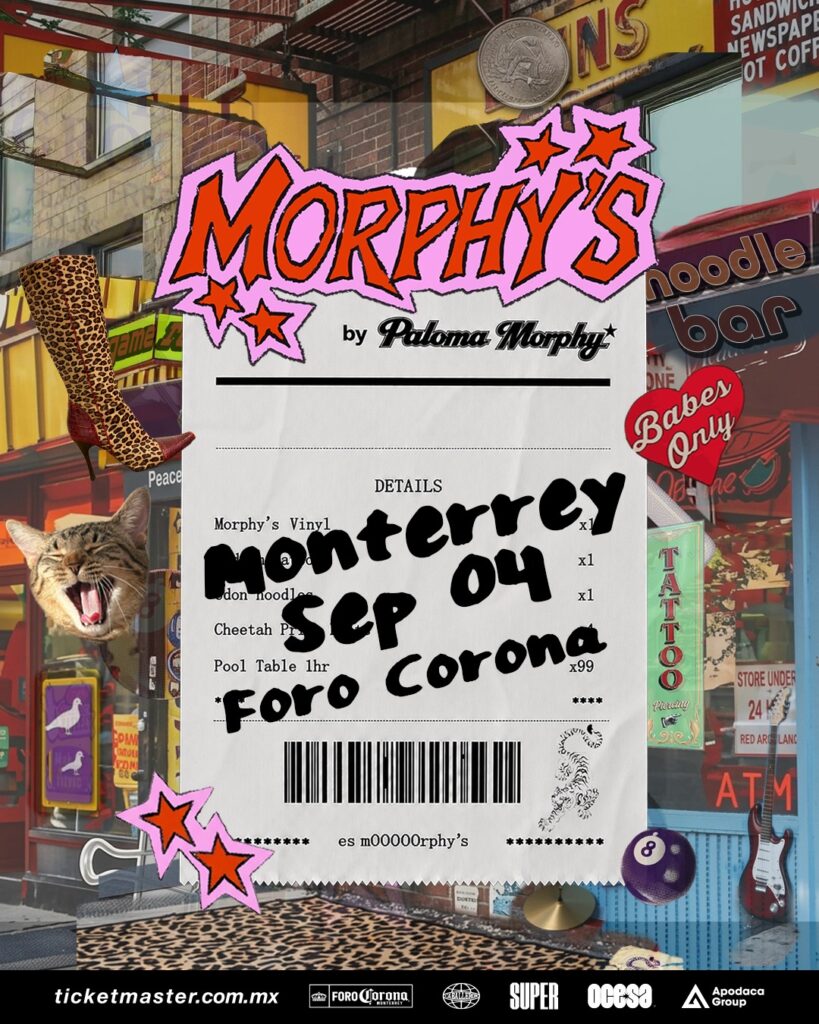 PALOMA MORPHY MONTERREY 2026 FORO CORONA