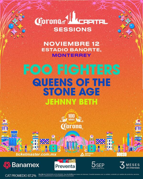CORONA CAPITAL SESSIONS MONTERREY 2025 ESTADIO BANORTE