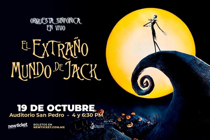 EL EXTRAÑO MUNDO DE JACK CON ORQUESTA MONTERREY 2025 AUDITORIO SAN PEDRO