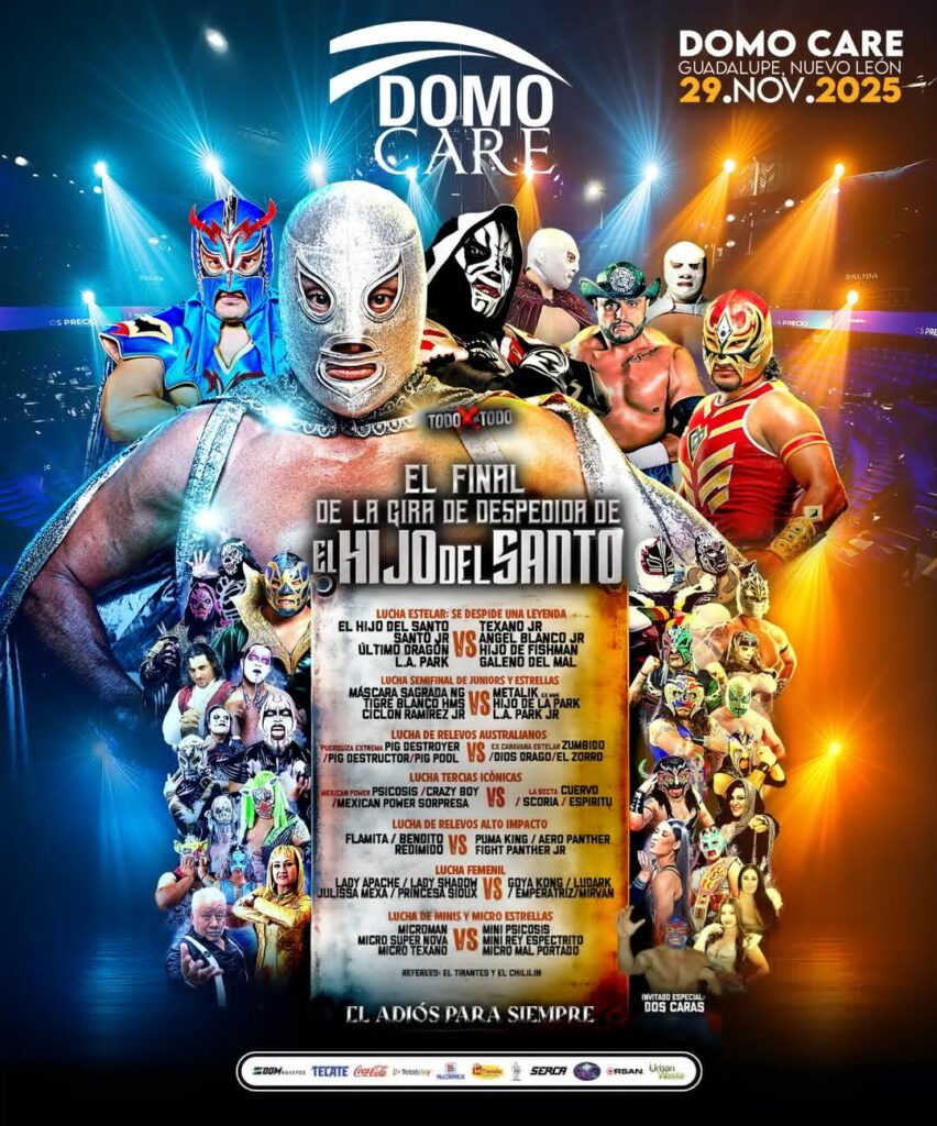 EL HIJO DEL SANTO MONTERREY 2025 DOMO CARE