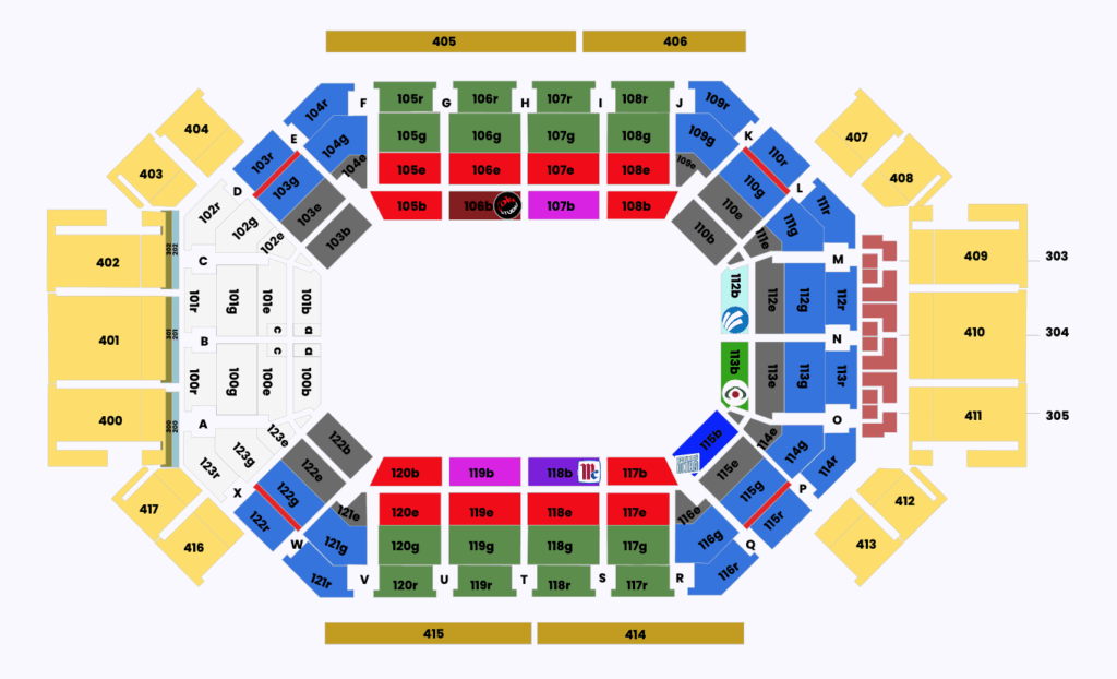 MAPA ARENA MONTERREY HOT WHEELS MONSTER TRUCKS 2026
