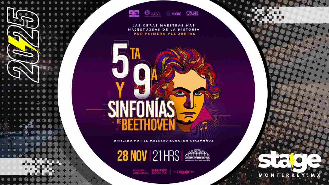 BEETHOVEN 5A Y 9A SINFONÍAS MONTERREY 2025 ARENA MONTERREY