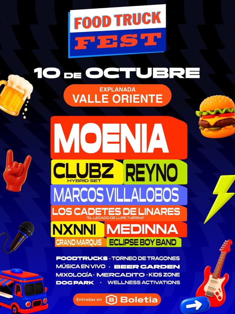 FOOD TRUCK FEST MONTERREY 2026 EXPLANADA VALLE ORIENTE
