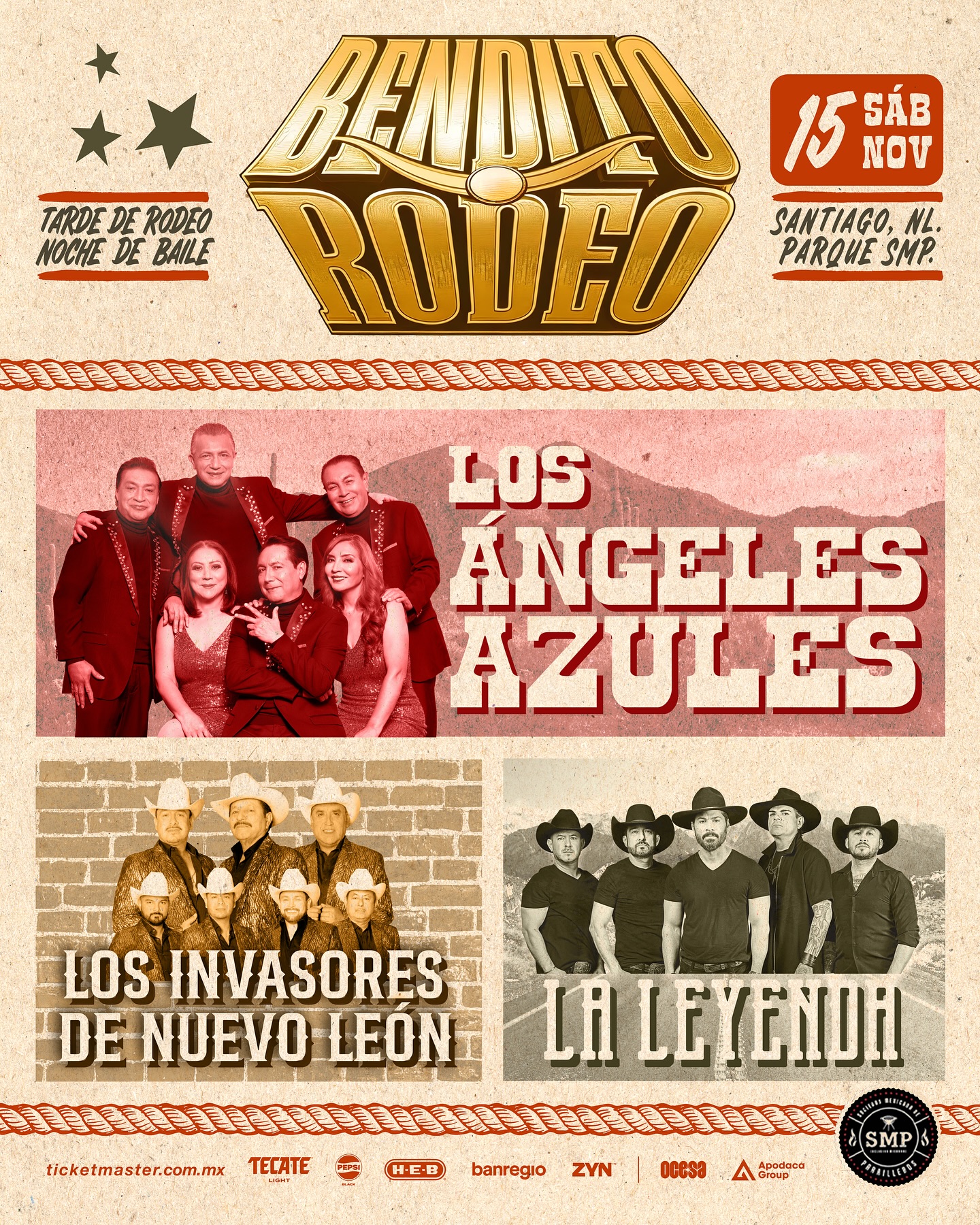 BENDITO RODEO LOS ÁNGELES AZULES MONTERREY 2025 GIVEAWAY