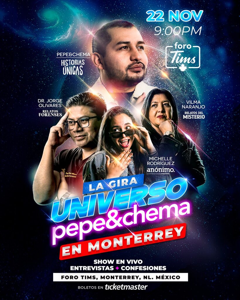 EL UNIVERSO DE PEPE Y CHEMA MONTERREY 2025 FORO TIMS