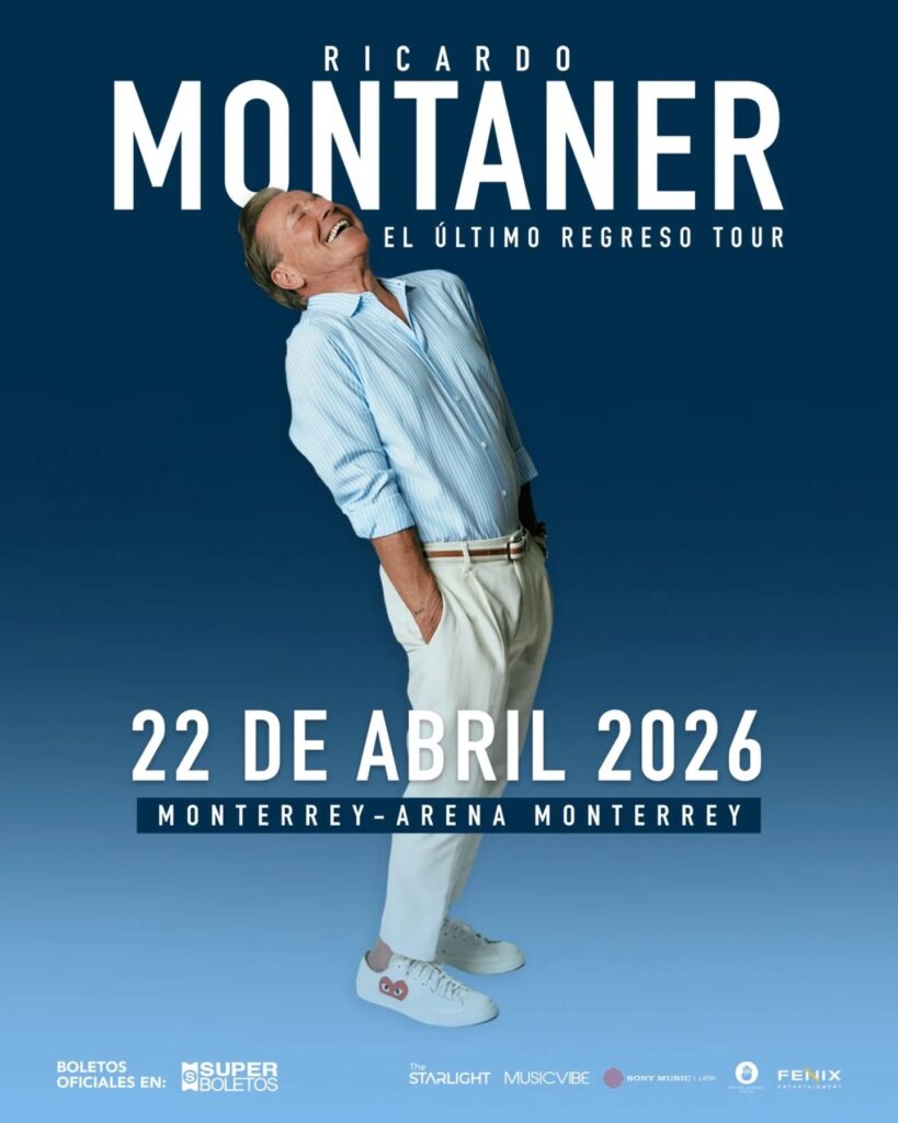 RICARDO MONTANER MONTERREY 2026 ARENA MONTERREY