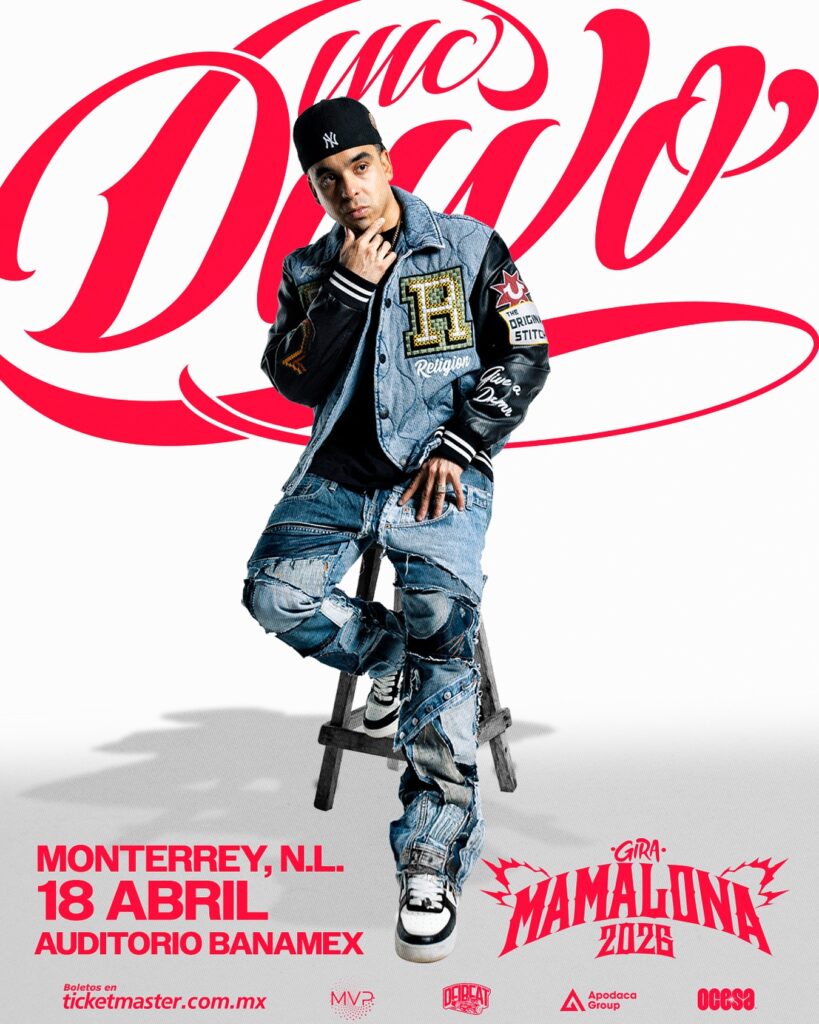 MC DAVO MONTERREY 2026 AUDITORIO BANAMEX