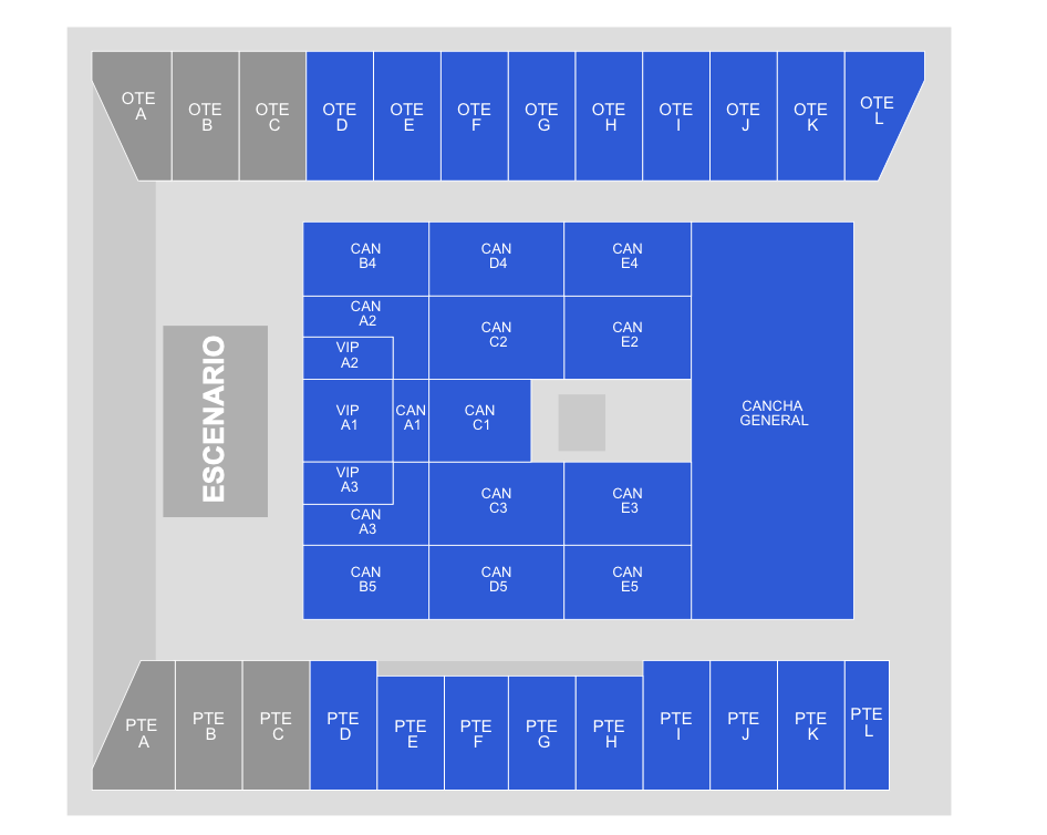 MAPA ESTADIO BORREGOS