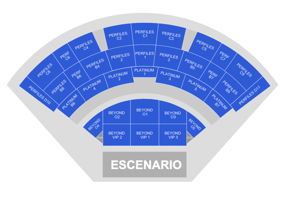 MAPA AUDITORIO BANAMEX