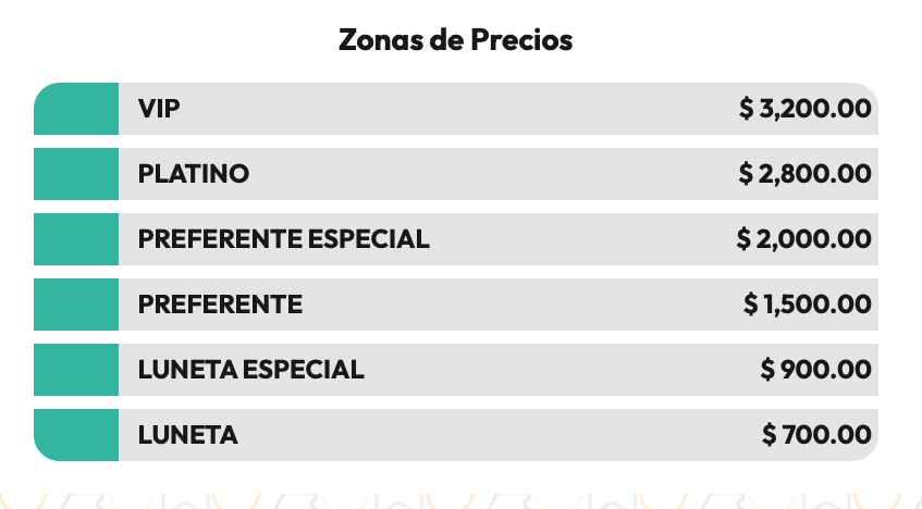 PRECIOS BANDA EL RECODO Y LOS RECODITOS DOMO CARE MONTERREY 2026