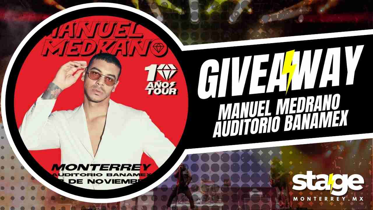 MANUEL MEDRANO GIVEAWAY EN AUDITORIO BANAMEX 2025