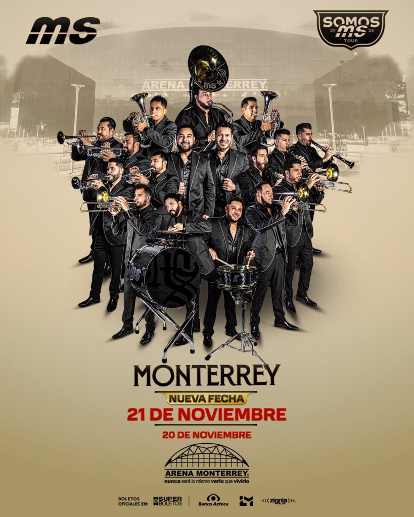 BANDA MS MONTERREY 2026 ARENA MONTERREY