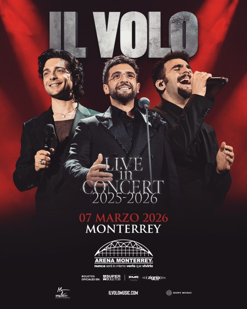 IL VOLO MONTERREY 2026 ARENA MONTERREY