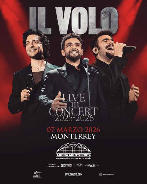 IL VOLO MONTERREY 2026 ARENA MONTERREY