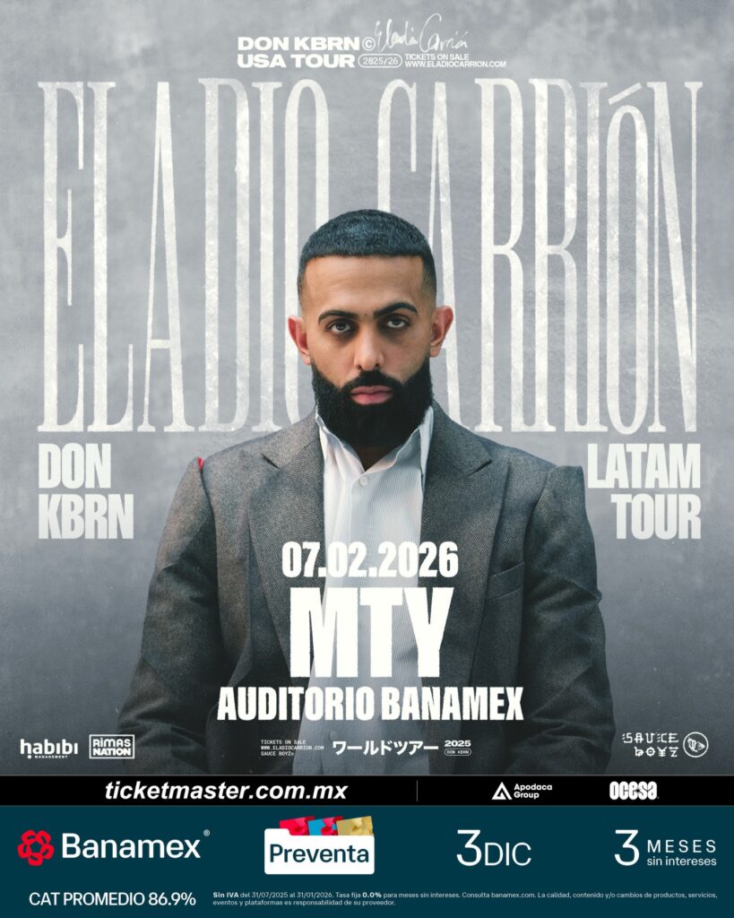 ELADIO CARRIÓN MONTERREY 2026 AUDITORIO BANAMEX
