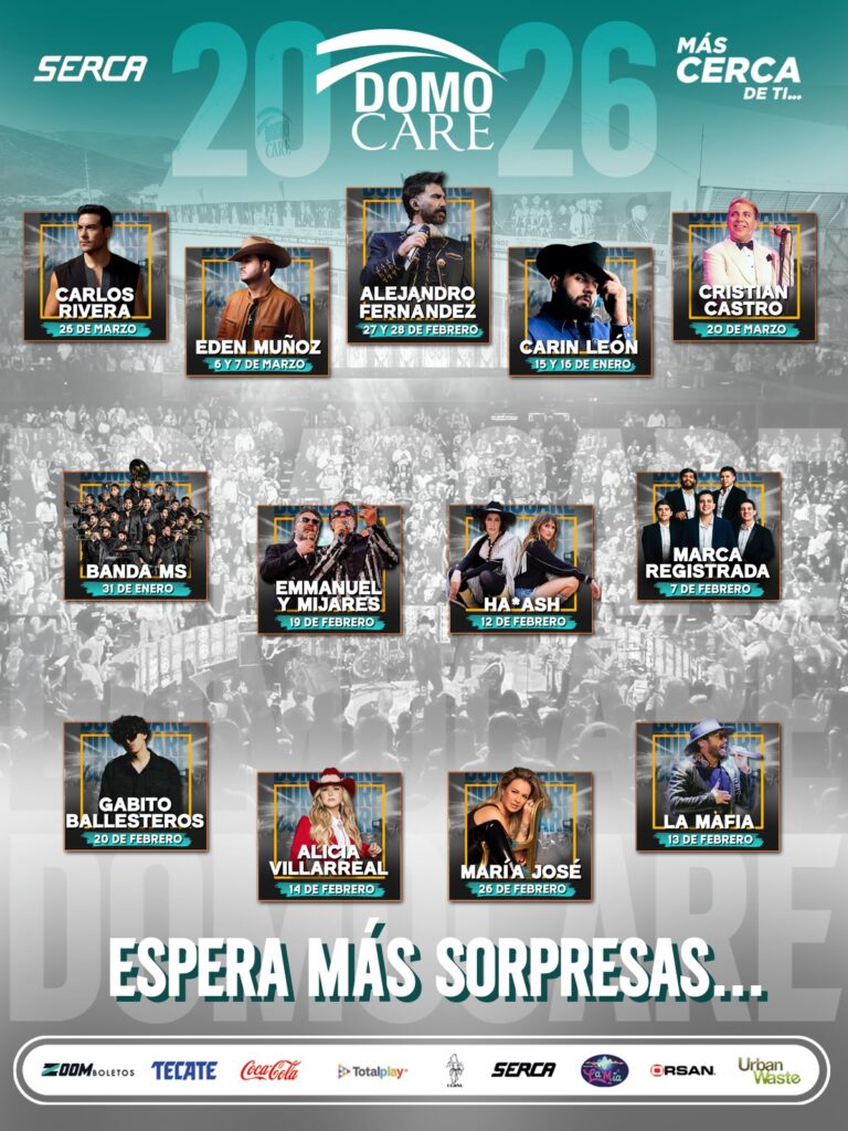 CARTELERA DOMO CARE 2026