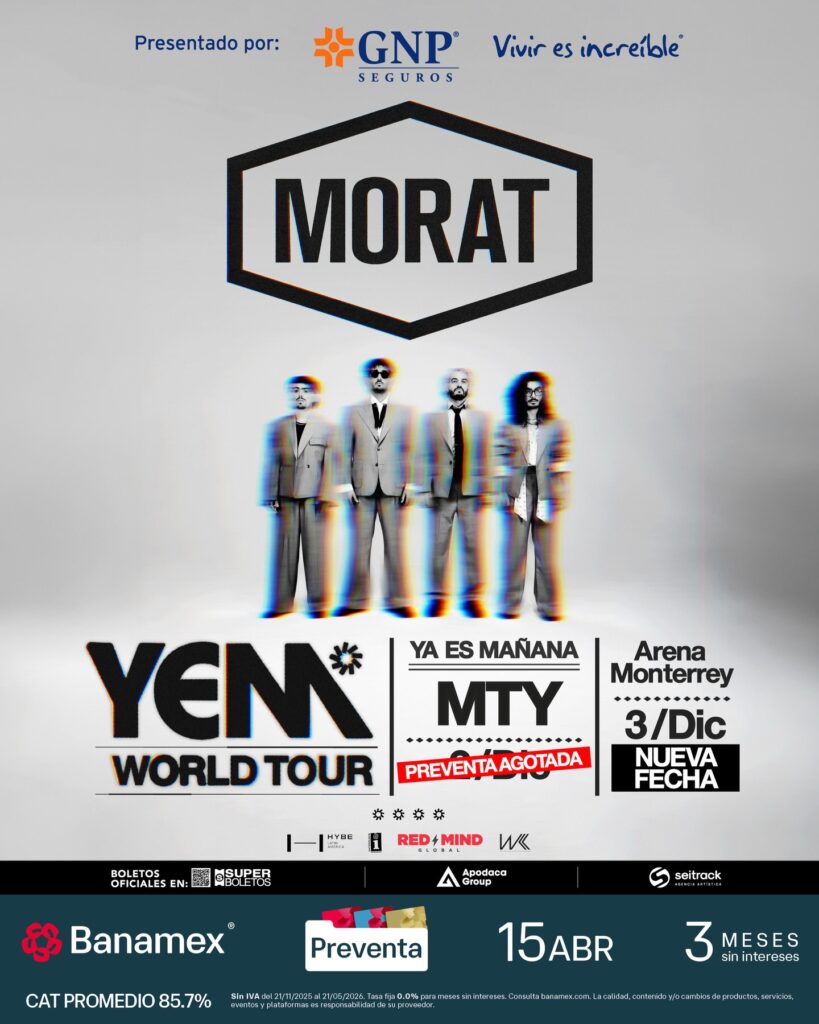 MORAT MONTERREY 2026 ARENA MONTERREY