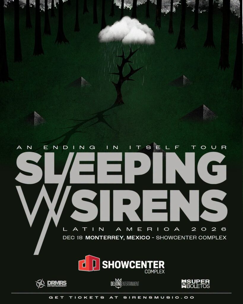 SLEEPING WITH SIRENS MONTERREY 2026 SHOWCENTER COMPLEX