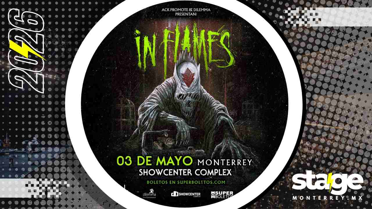 IN FLAMES MONTERREY 2026 SHOWCENTER COMPLEX